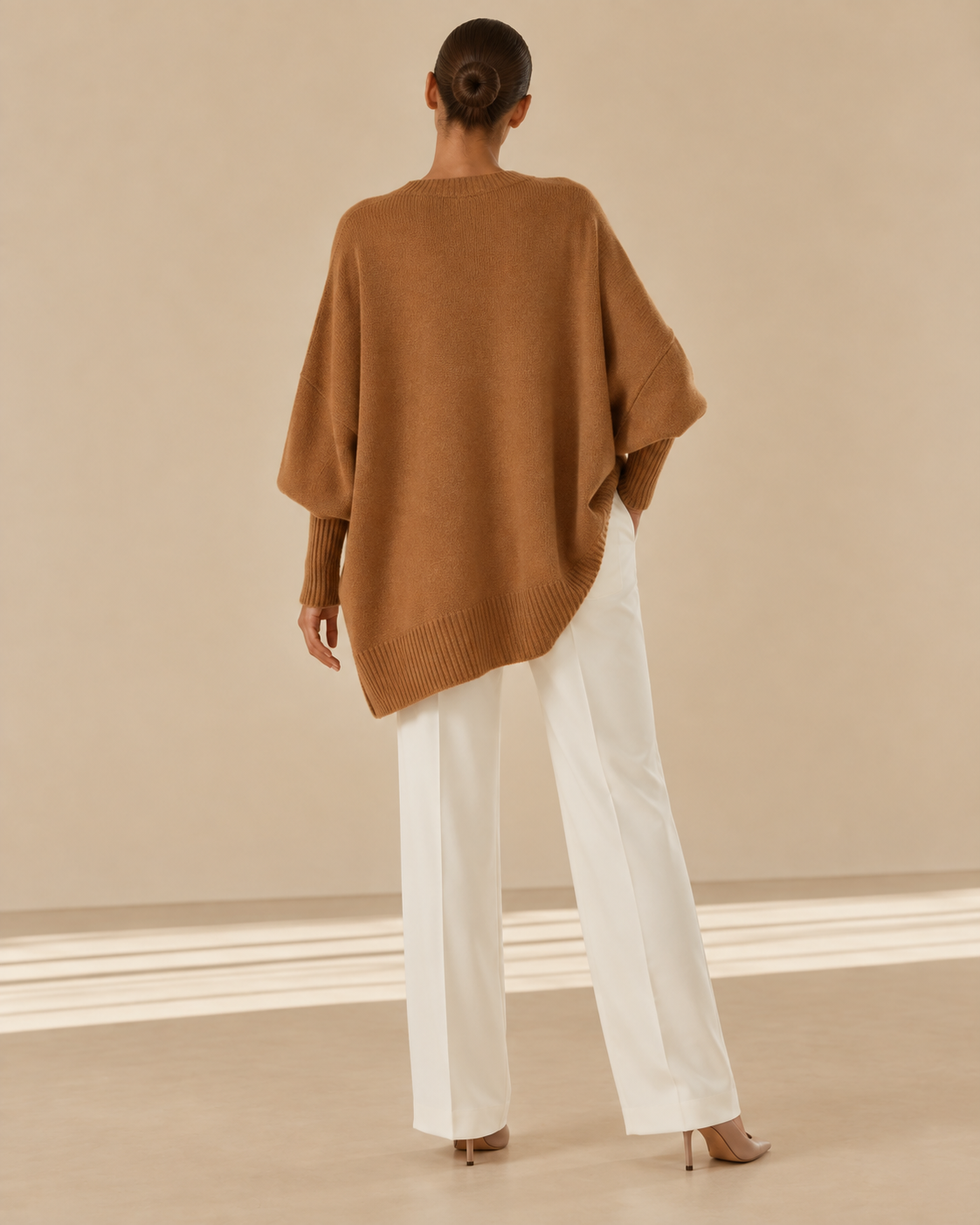 Federica™ | Maglia oversize in lana e cashmere