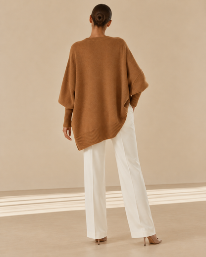 Federica™ | Maglia oversize in lana e cashmere