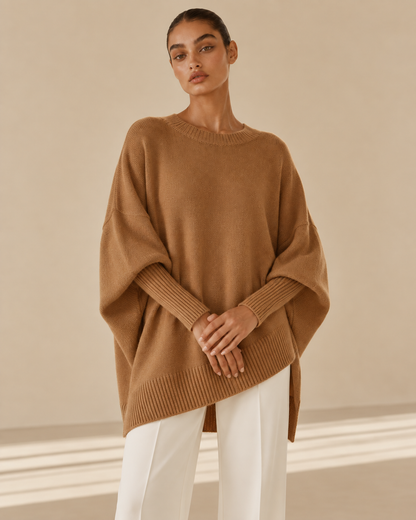Federica™ | Maglia oversize in lana e cashmere