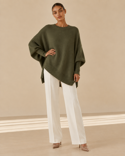 Federica™ | Maglia oversize in lana e cashmere