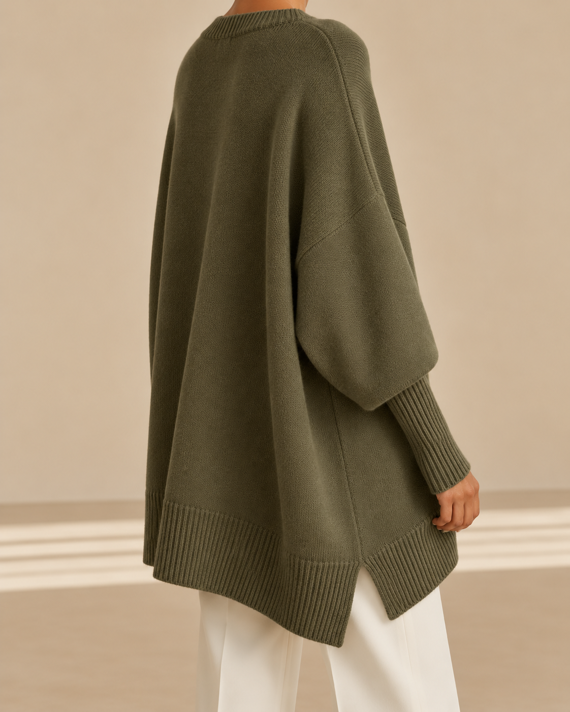 Federica™ | Maglia oversize in lana e cashmere