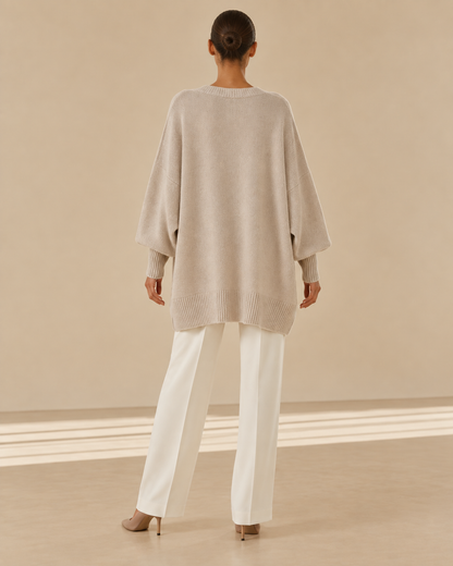 Federica™ | Maglia oversize in lana e cashmere