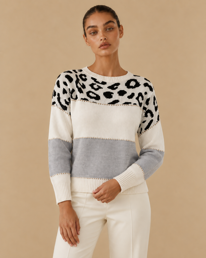 Eleonora™ | Maglia con stampa leopardata