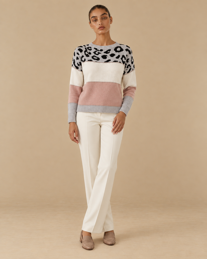 Eleonora™ | Maglia con stampa leopardata
