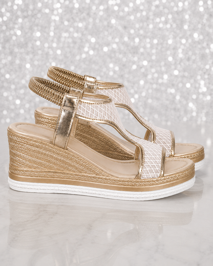 Mirella™ | Sandali estivi con suola imbottita