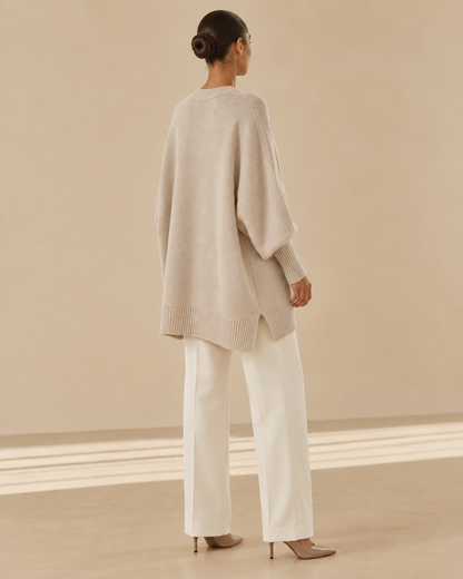 Federica™ | Maglia oversize in lana e cashmere