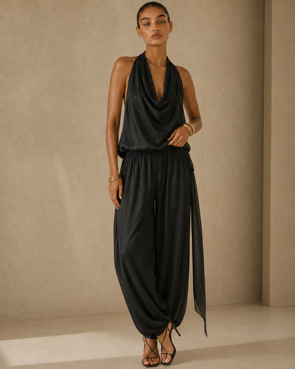 Silvia™ | Completo minimal con pantalone morbido