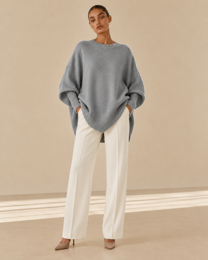 Federica™ | Maglia oversize in lana e cashmere