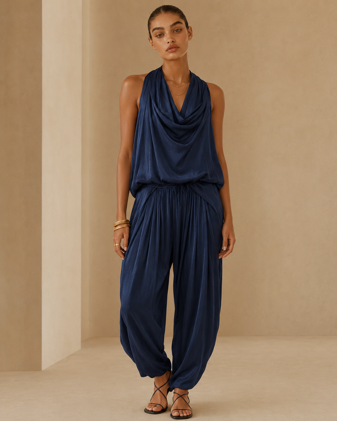 Silvia™ | Completo minimal con pantalone morbido