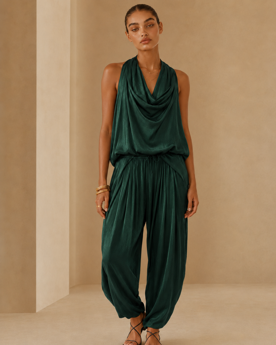 Silvia™ | Completo minimal con pantalone morbido