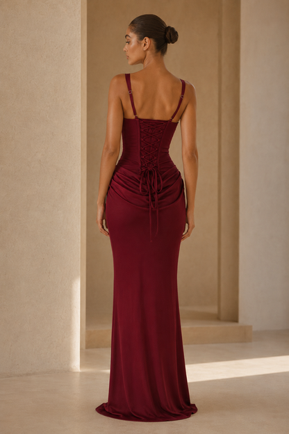Clarissa™ | Abito con corsetto strutturato