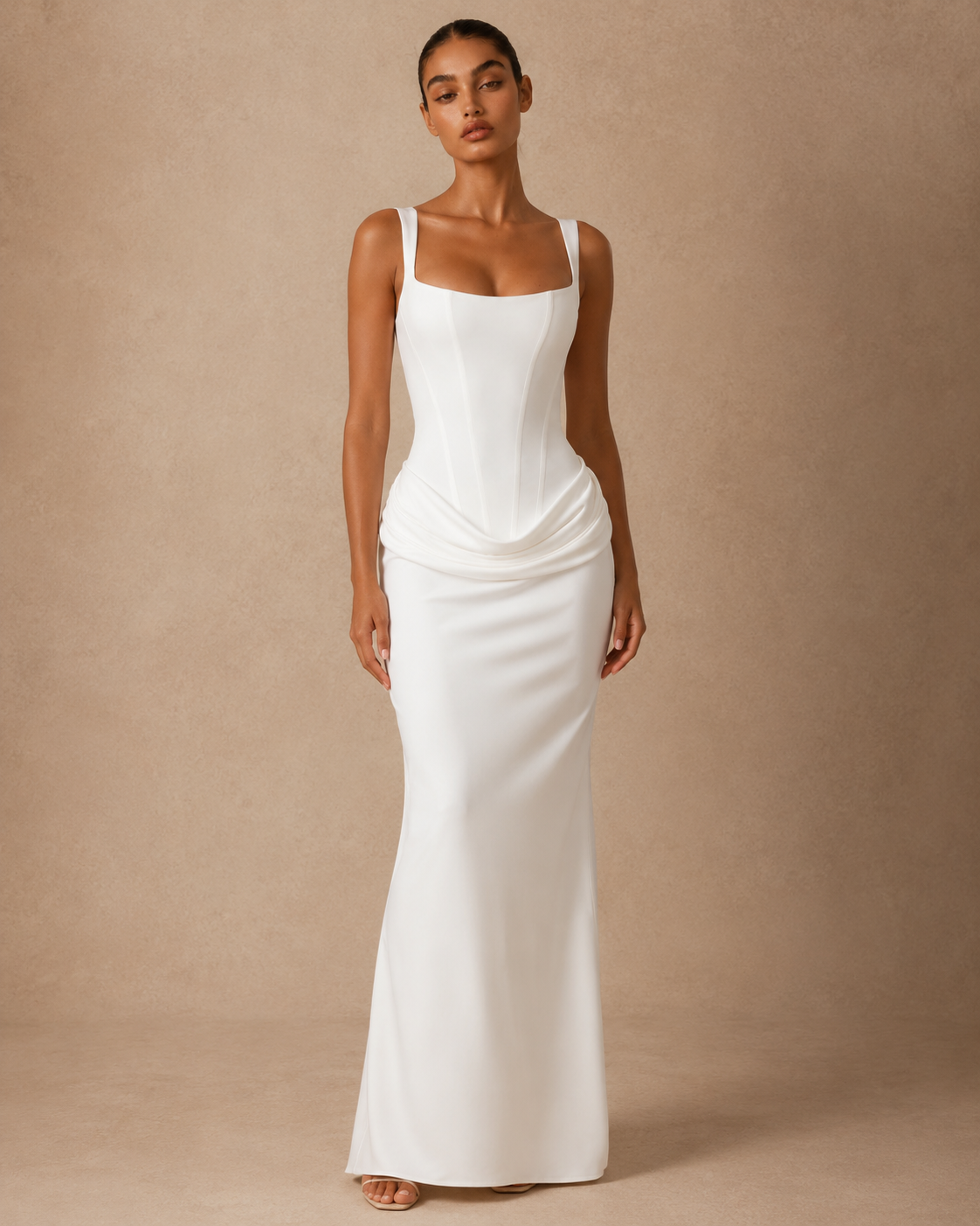 Clarissa™ | Abito con corsetto strutturato