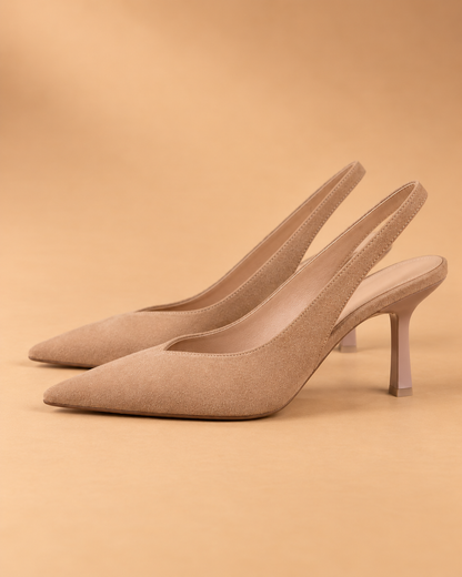 Beatrice™ | Décolleté slingback con tacco sottile