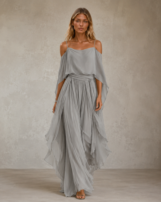 Ginevra | Completo fluido con pantalone leggero