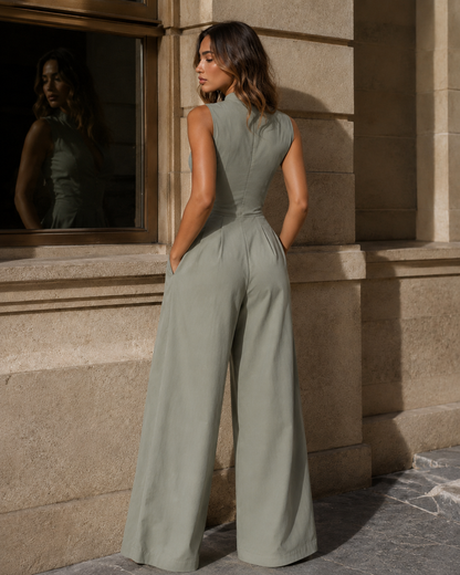 Olivia™ | Tuta Elegante Sfiancata
